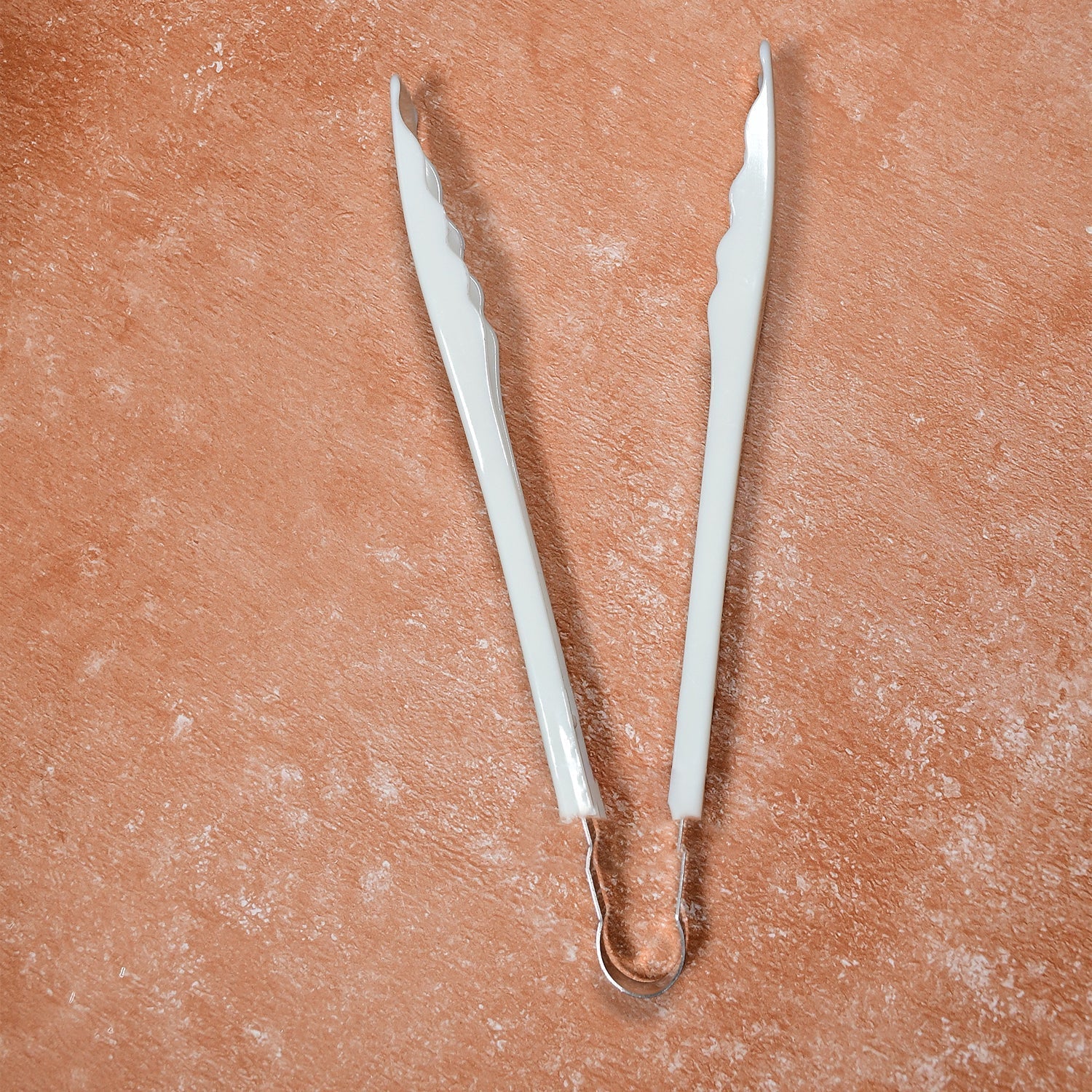 Cooking tongs with plastic handles. Cooking tongs with plastic handles.
